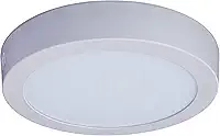 Painel Plafon LED 12W de Sobrepor Redondo 17cm, Bivolt, 6500k Branco Frio, Avant