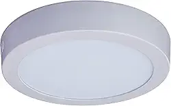 Painel Plafon LED 12W de Sobrepor Redondo 17cm, Bivolt, 6500k Branco Frio, Avant