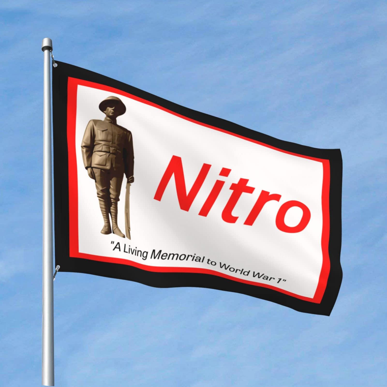 Amazon.com : Flag Of Nitro, West Virginia Flag 4x6 Ft Heavy duty