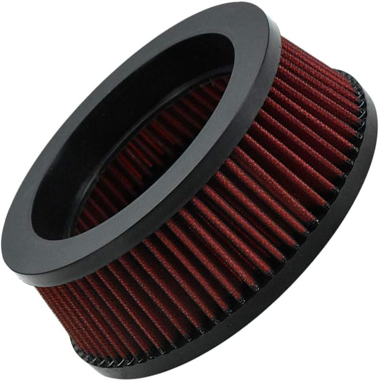 Motorcycle Air Filter Element Replacement Fit for Harley Sportster XL Touring FLHR Dyna Softail Red