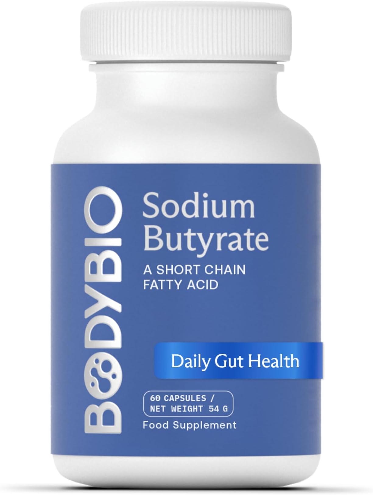 Butyrate Sodium- Postbiotic for Gut & Digestive Support | Gut Health, Digestive Support, Bloating, Gas & Constipation Relief, Leaky Gut Repair