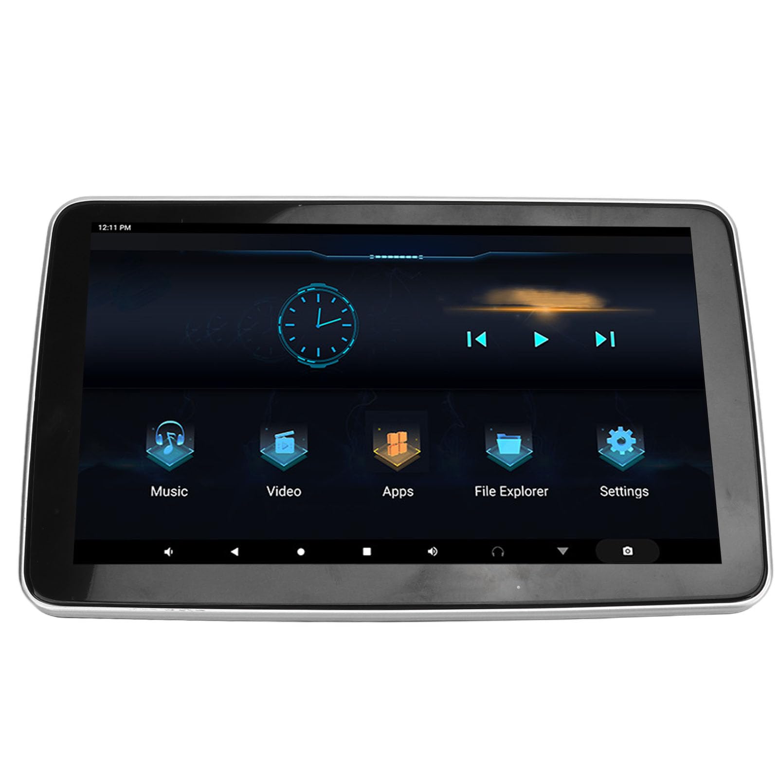 BROLEO10.1inch Car Headrest Video Player, 4K 1080P Touchscreen Car Headrest Mount Monitor with Octa Core CPU, 2GB 32GB ROM, Wireless Miracast Airplay, Headrest Screen for Android 9.0