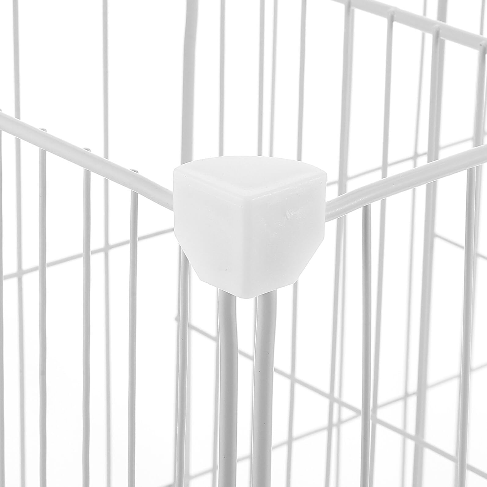 Cestelli Design a Griglia per Congelatore a Pozzetto in Ferro Bianco Divisori e Cestello Inferiore per Mantenere L'interno Ordinato
