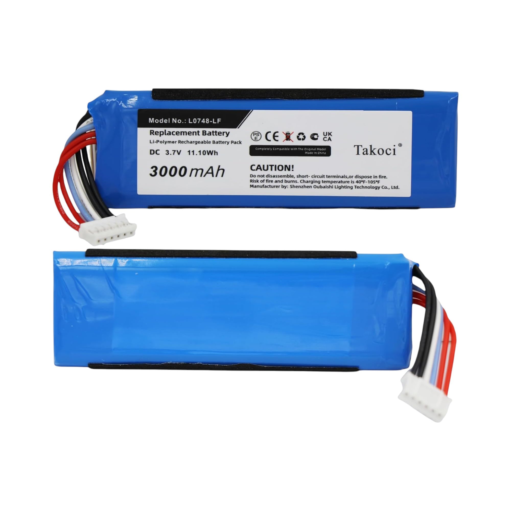 TAWUZUOR Replacement Battery Compatible with Flip 3 SE, Flip 3 Stealth Edition, Flip Essential 3.7V/3000mAh