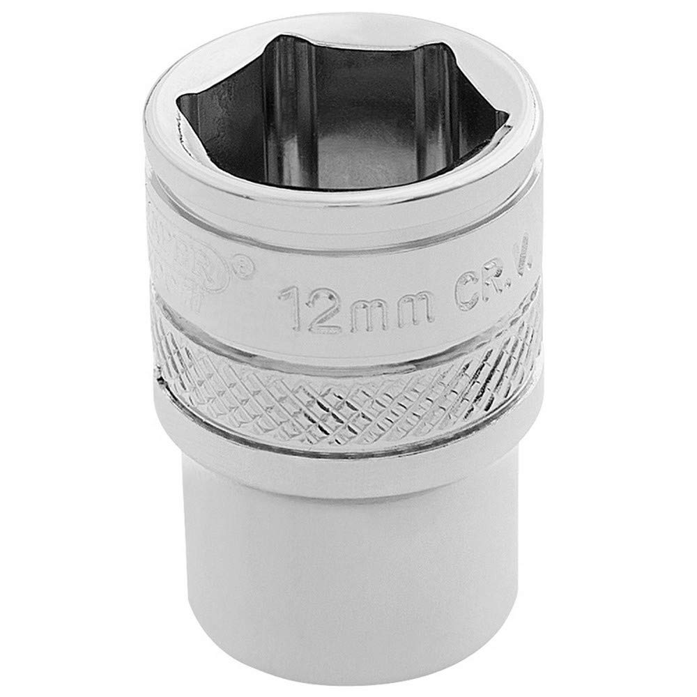 Draper 1/4" Square Drive Hi-Torq 6 Point Socket 12mm 32569 from B&Q