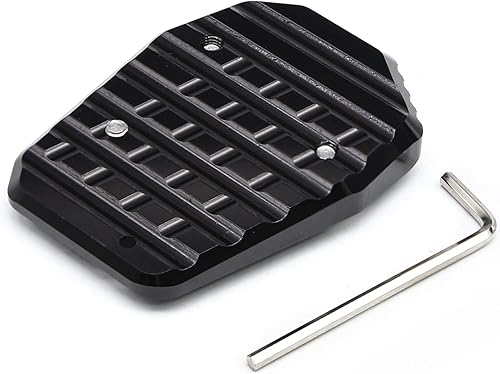 Miniatura 4 de Soporte lateral CNC para soporte lateral ampliar la placa de extensión del pie para motocicleta MT09 MT-09 MT 09 2013 2014 2015