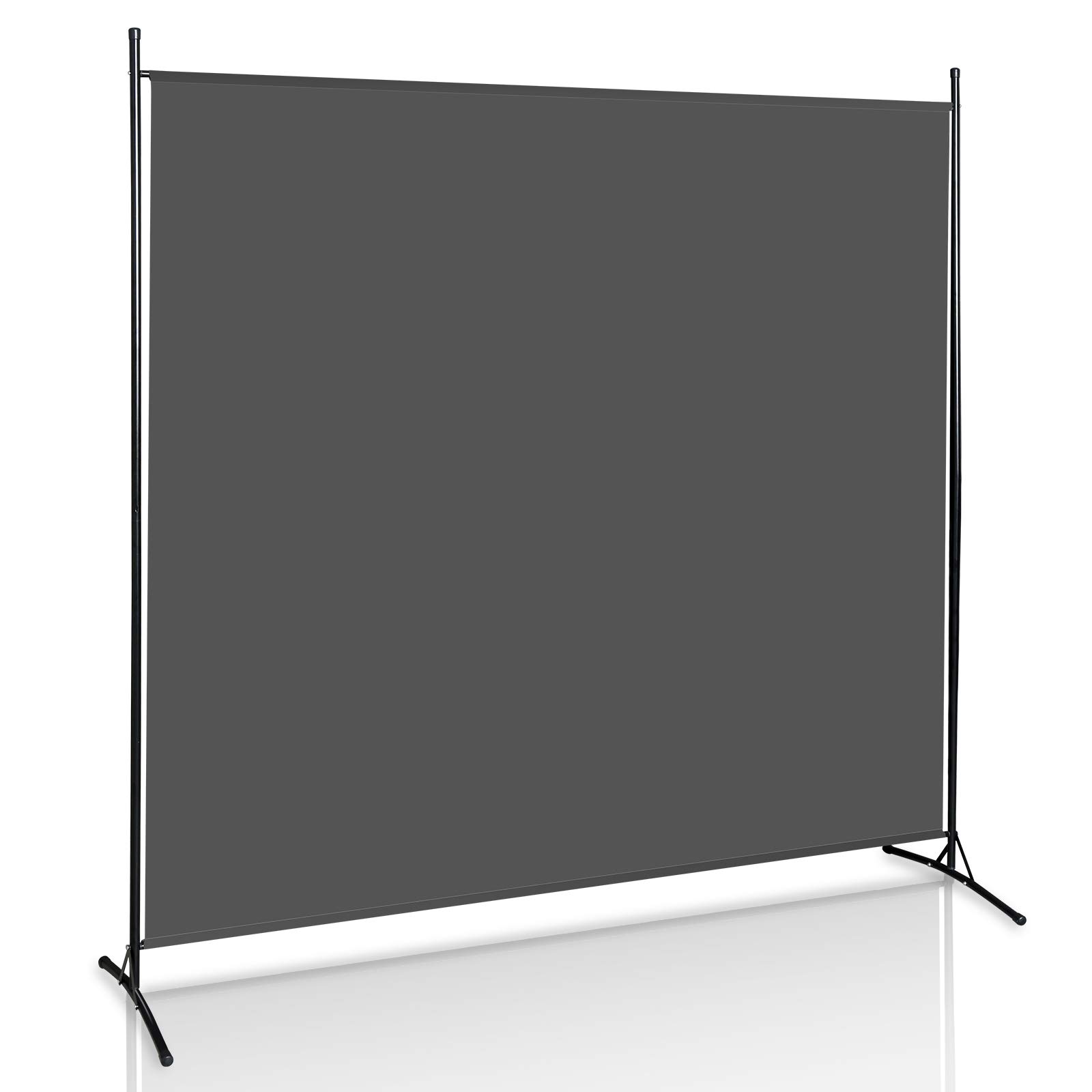 Izrielar Biombo Separador de Habitaciones, Separador de Habitaciones, 180 x 180 cm,protección Visual, Separador de Espacios para jardín, Muebles de baño, oficinas, Antracita