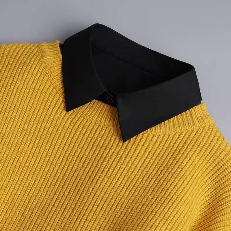 Image of TOPLOT Detachable Collar for Women || Removable Blouse Collar (5263)