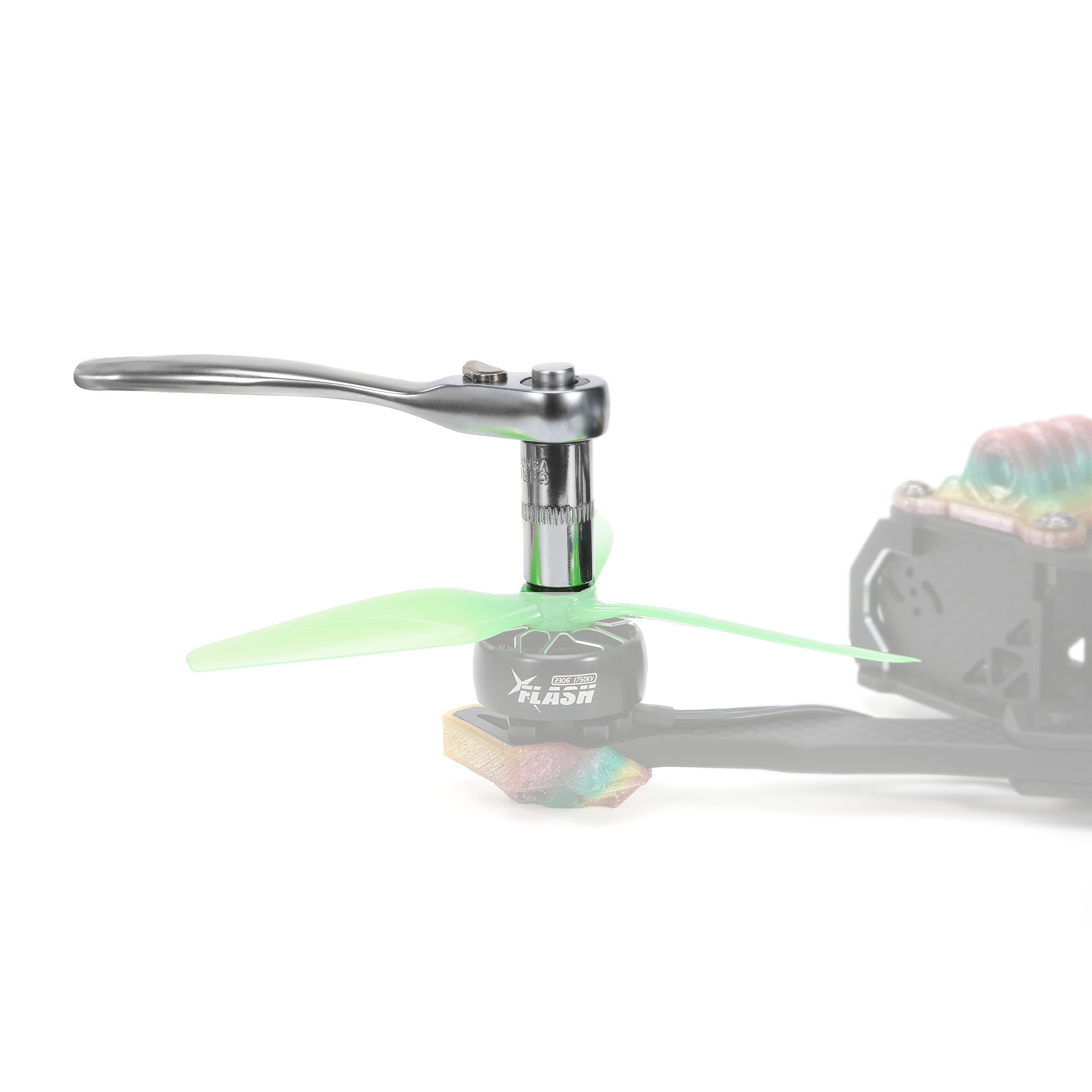 Single-Ended 8mm 72 Teeth Tatchet Socket Prop Removal Tools Quick Release Nut Driver Wrenches RC Hobby Remote Controlled Vehicles Parts FPV Drone Quad Helicopter Model Hardware Building Accessories