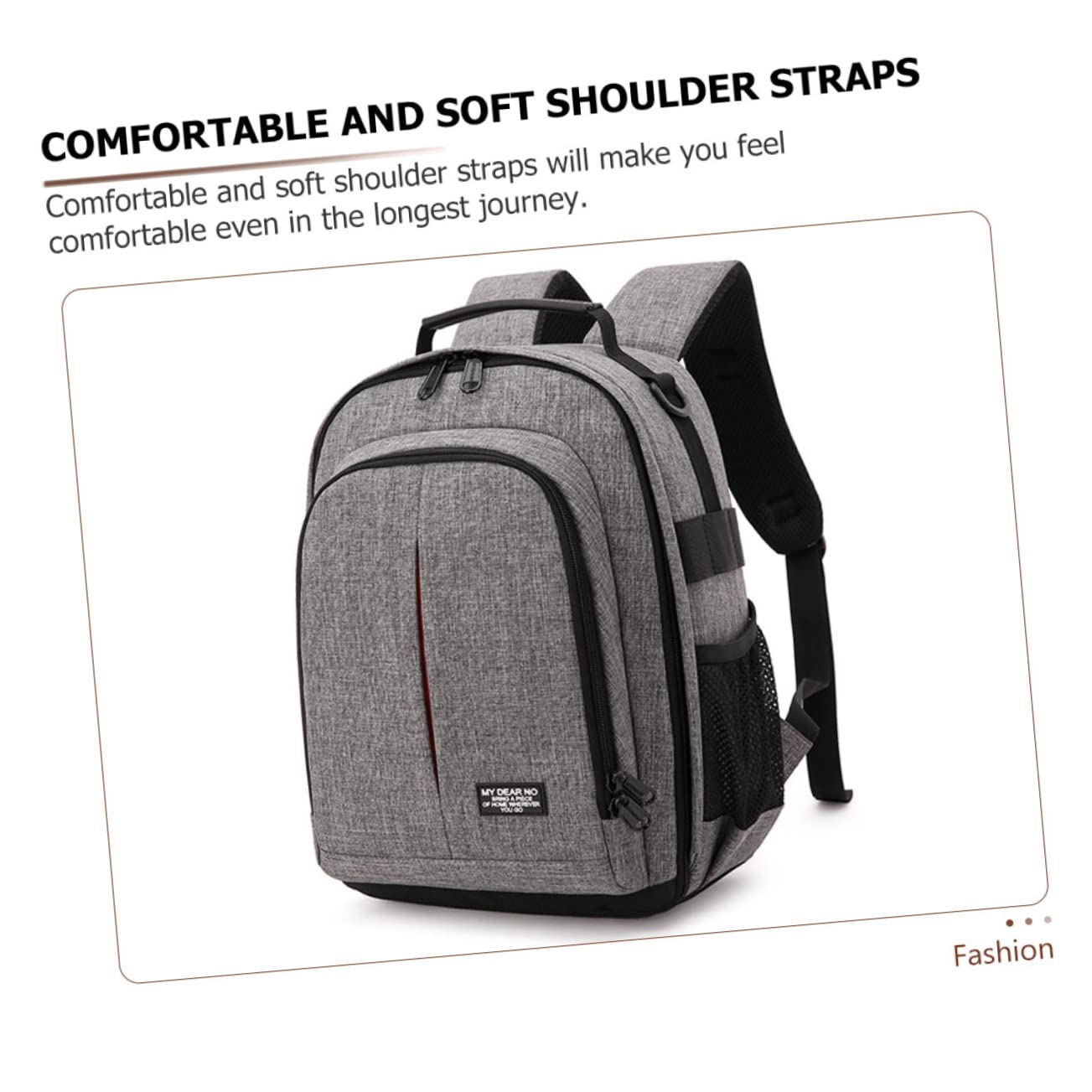 Zaino per Fotocamera Oxford, Comode Spalline per Uso Esterno, Borsa Portaaccessori per Viaggio e Fotografia