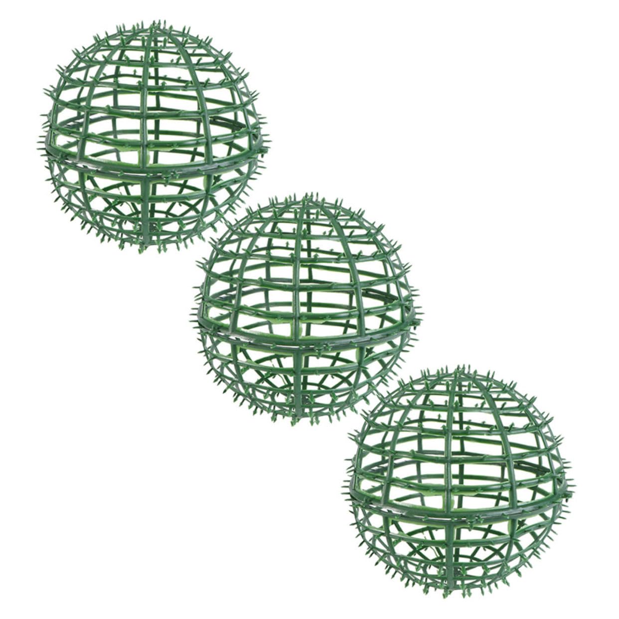 Soporte para bolas de flores artificiales PRETYZOOM con estructura rígida de 3 piezas