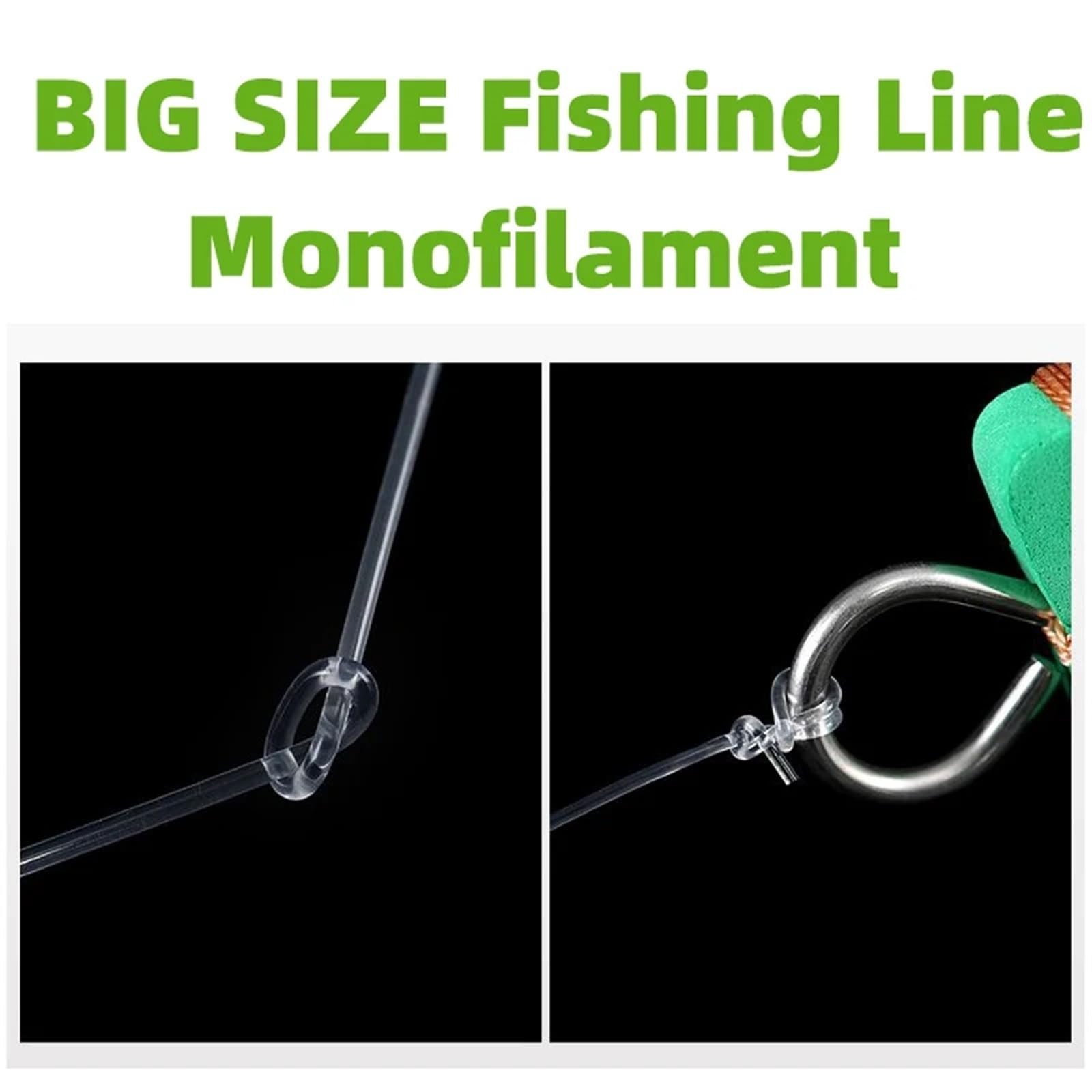 Filo da Pesca 0.6/0.7/0.8/0.9/1.0mm lenza di grandi dimensioni 500m 100m monofilamento pesca in mare in nylon spessa strumenti