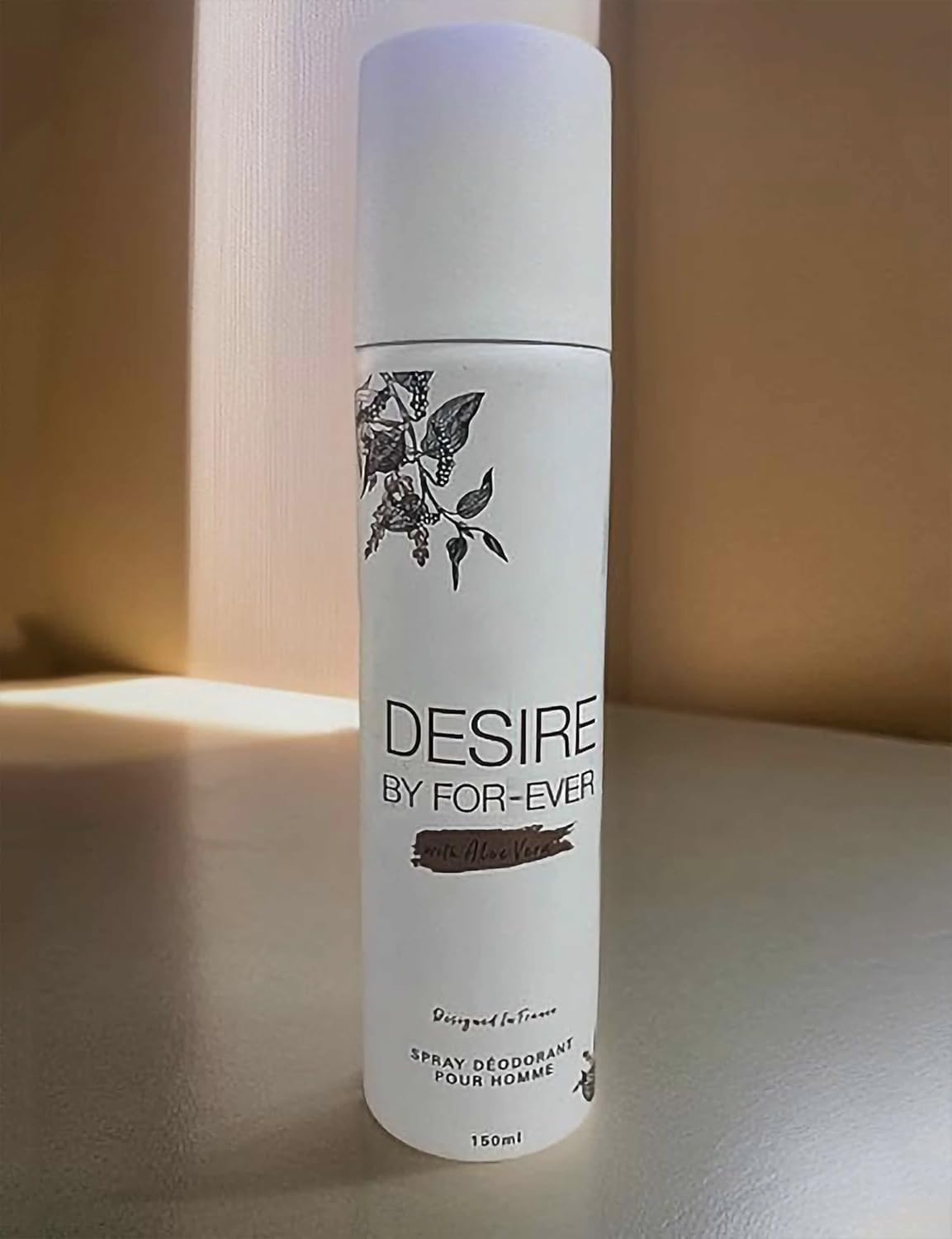 Desire by For-Ever Men's Spray Deodorant, White, 150ml-image-34