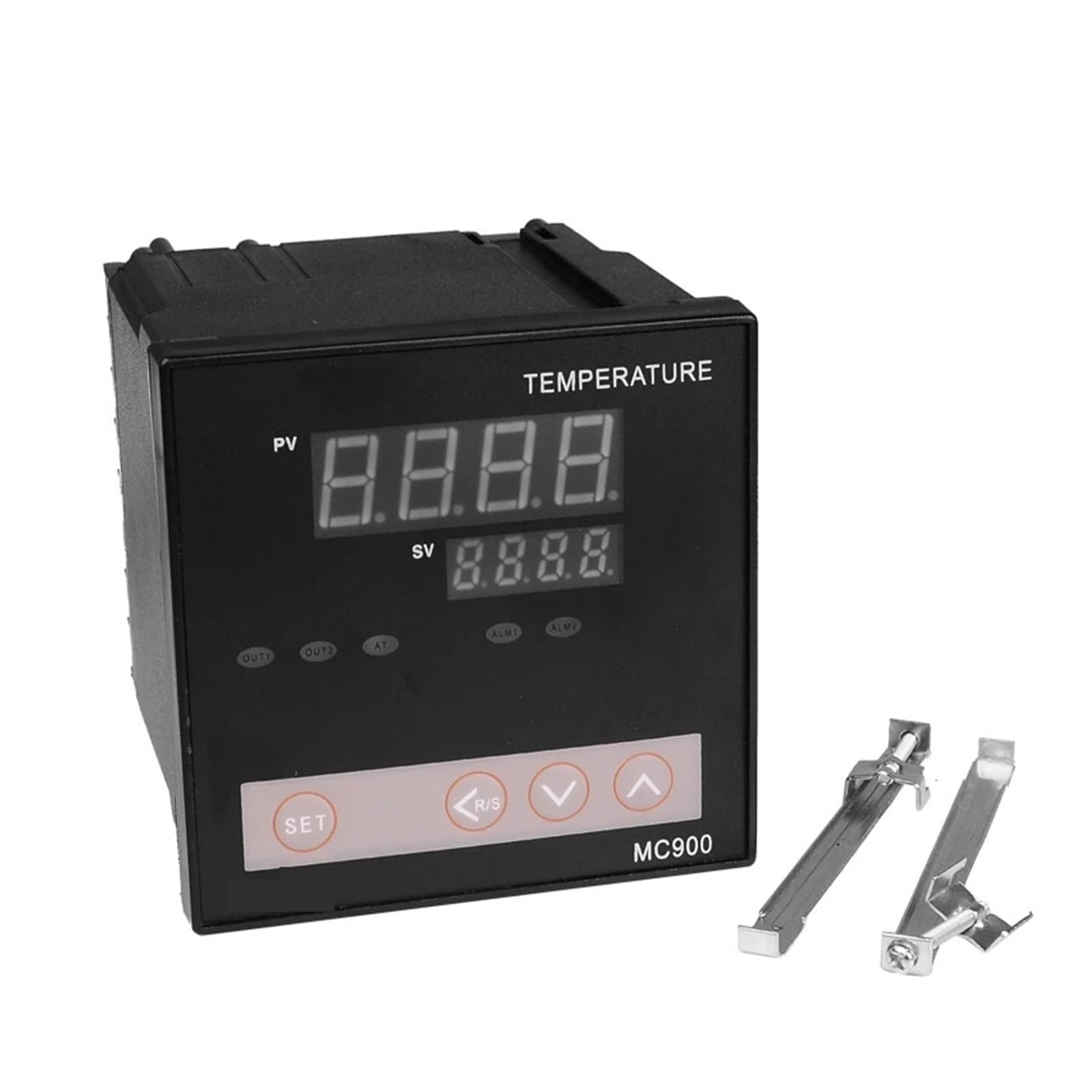 Controlador PID de Temperatura Controladores de Temperatura PID Digitales de Entrada Universal Salida de relé Regulador K o PT100 Calefacción o refrigeración con MC900