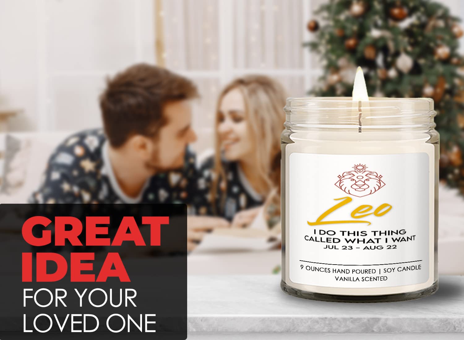 Relatable Horoscope Vanilla Candle - Leo -