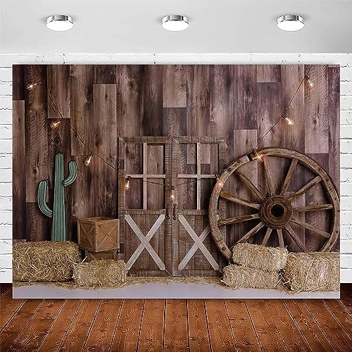 TTQYFNM 10x6.5ft Wild West Saloon Backdrop Old Western House Shabby Interior Bar - View #13