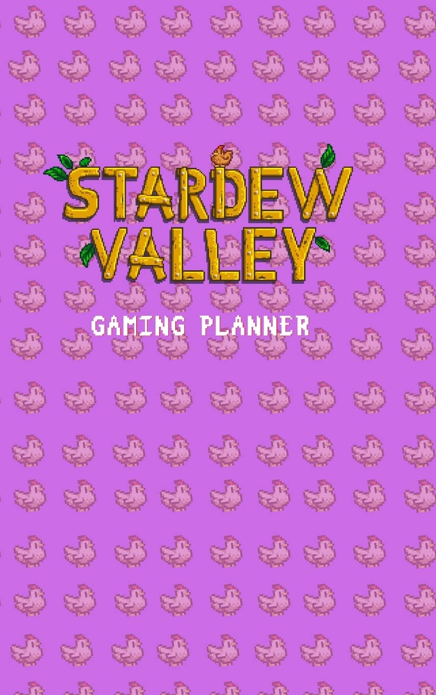 Stardew Valley Gaming Planner and Checklist in Purple: 1.5v