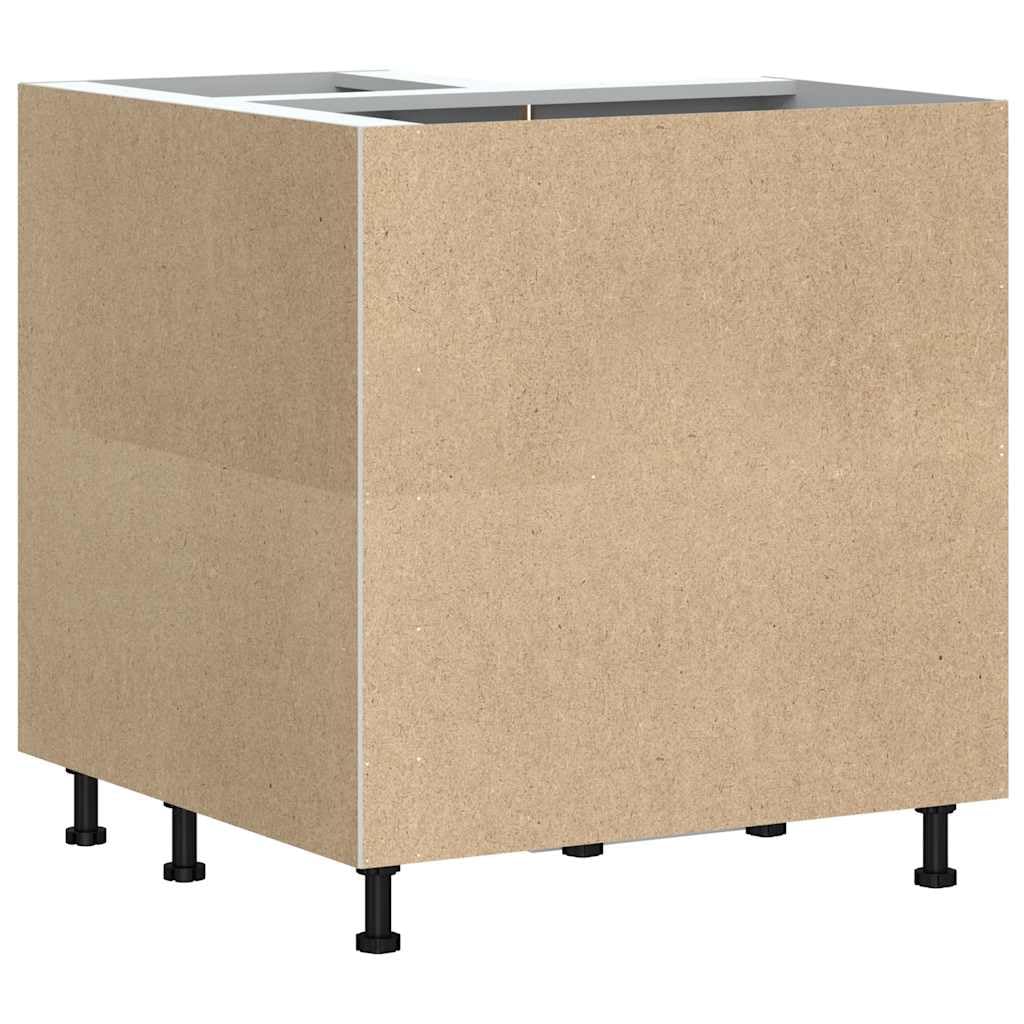 Myheimly Kitchen Cupboard, Küche Schrank, Kuechenschrank, Schrank Für Küche, Küchen Schrank, Hängeschrankm,Holzwerkstoff Küche Schrank,Betongrau,Corner Cabinet,75.5 x 75.5 x 81.5 cm
