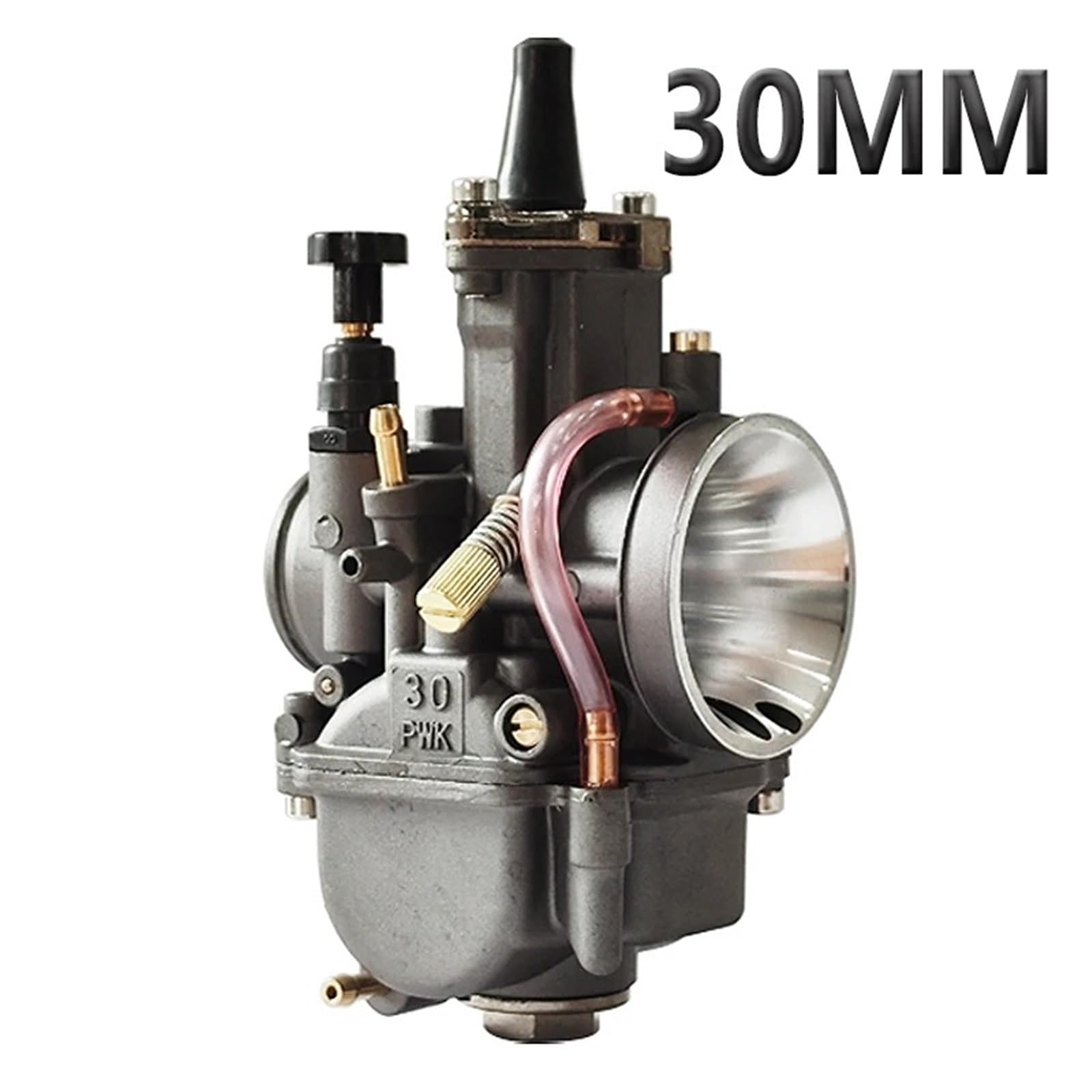 Carburateurs moto Carburateur Avec Gicleur Puissance Pour Moteur PWK 24-34 Mm 2/4 Temps 50-300 Cm3 Pour Quad Moto Tout-terrain Moto(26mm)