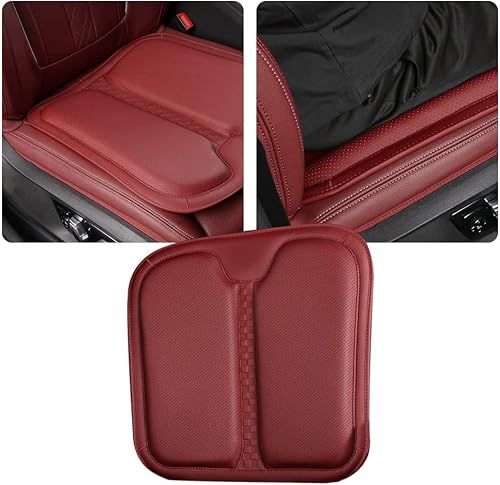 SANRILY 1 funda de asiento de automóvil de piel 'Nappa' para Porsche 911 Macan Boxster 996 Panamera Cayenne Protector de asiento delantero se ajusta