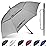 Gonex 62 Inch Extra Large Golf Umbrella, Automatic Open Travel Rain Umbrella with Windproof Water Resistant Double Canopy, Oversize Vented Umbrellas for 2-3 Men and UV Protection, Grey