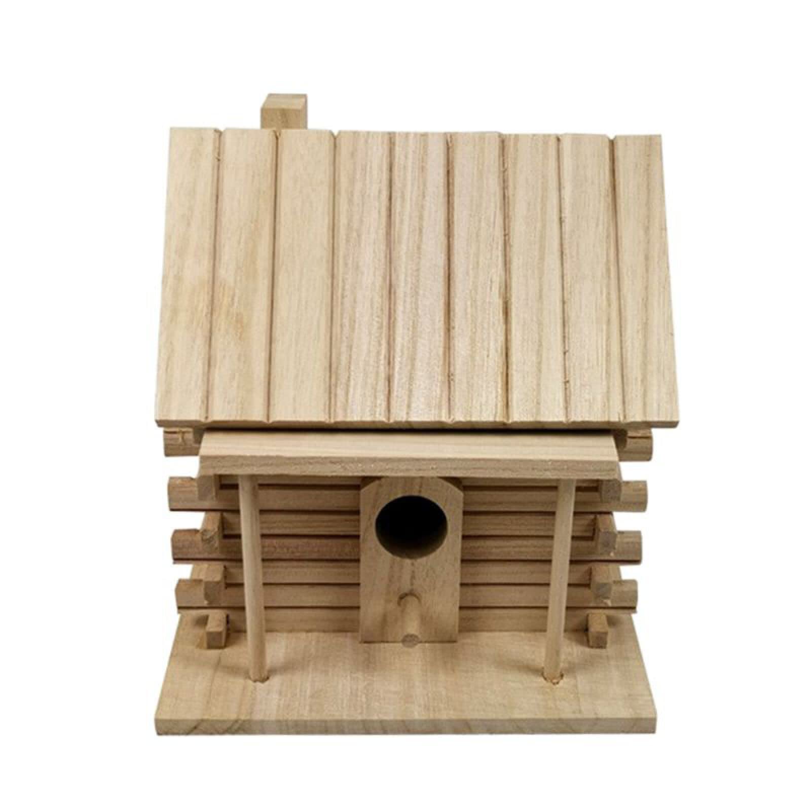Nido de pájaros, Casa de Madera for pájaros, cálida Caja cría for, Nido for Exteriores, Juguete for Mascotas