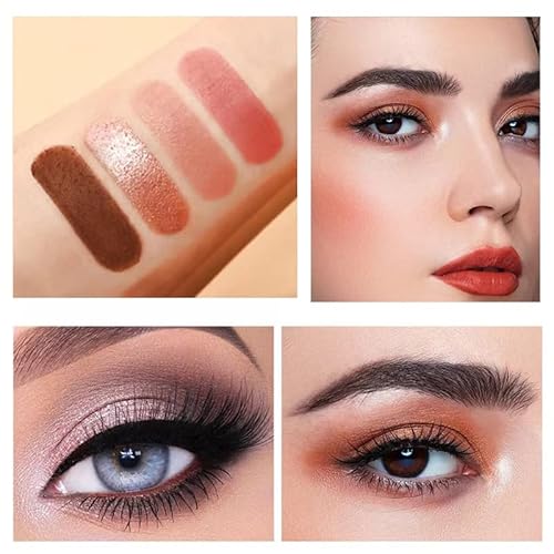 12 Color Eyeshadow Stick Set, Long Lasting 24 Hours Eyeshadow Palette, Waterproof Eyeshadow And Sweat-Proof Eyeshadow, Hypoallergenic Eyeshadow, Highlighter Eye Liner, Multi-Dimensional Eyes Look #TOP5