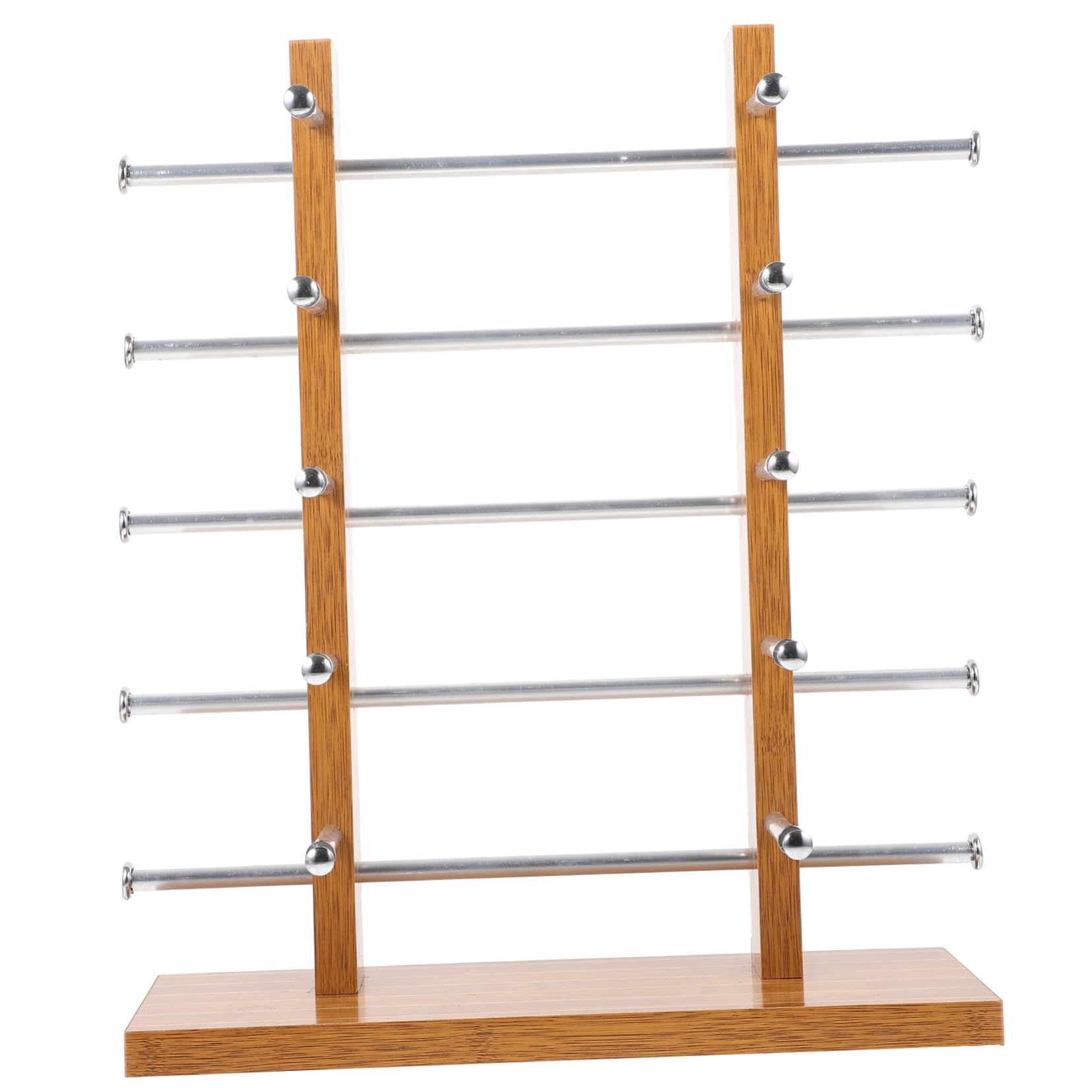 Soporte de Gafas de Madera Doble para Exhibición y Almacenamiento Organizador Práctico para Gafas de Sol y Lentes Ópticos Tiendas y Mostradores
