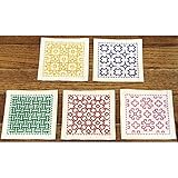 オリムパス製絲 一目刺しキット コースター 生成 SK-332