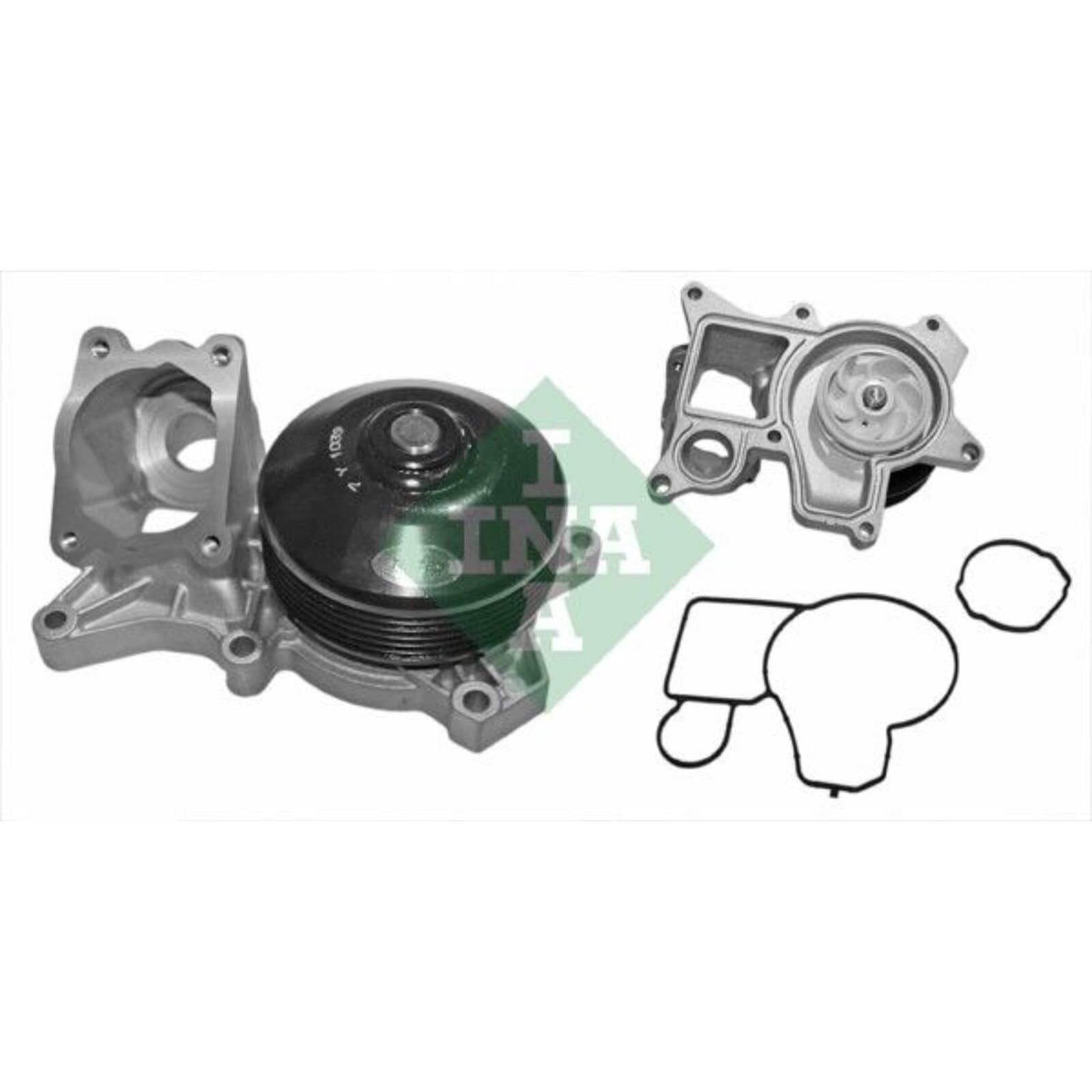 INA 529 0370 30 Pompa acqua + Kit cinghia Poly V con guarnizione Controllare corsa libera generatore ed ev. sostituire | Compatibile con: BMW 1, 1, 1 Cabriolet, 1 Coupe, 3, 3 Cabriolet, 3 Coupe, 3 Touring, X1
