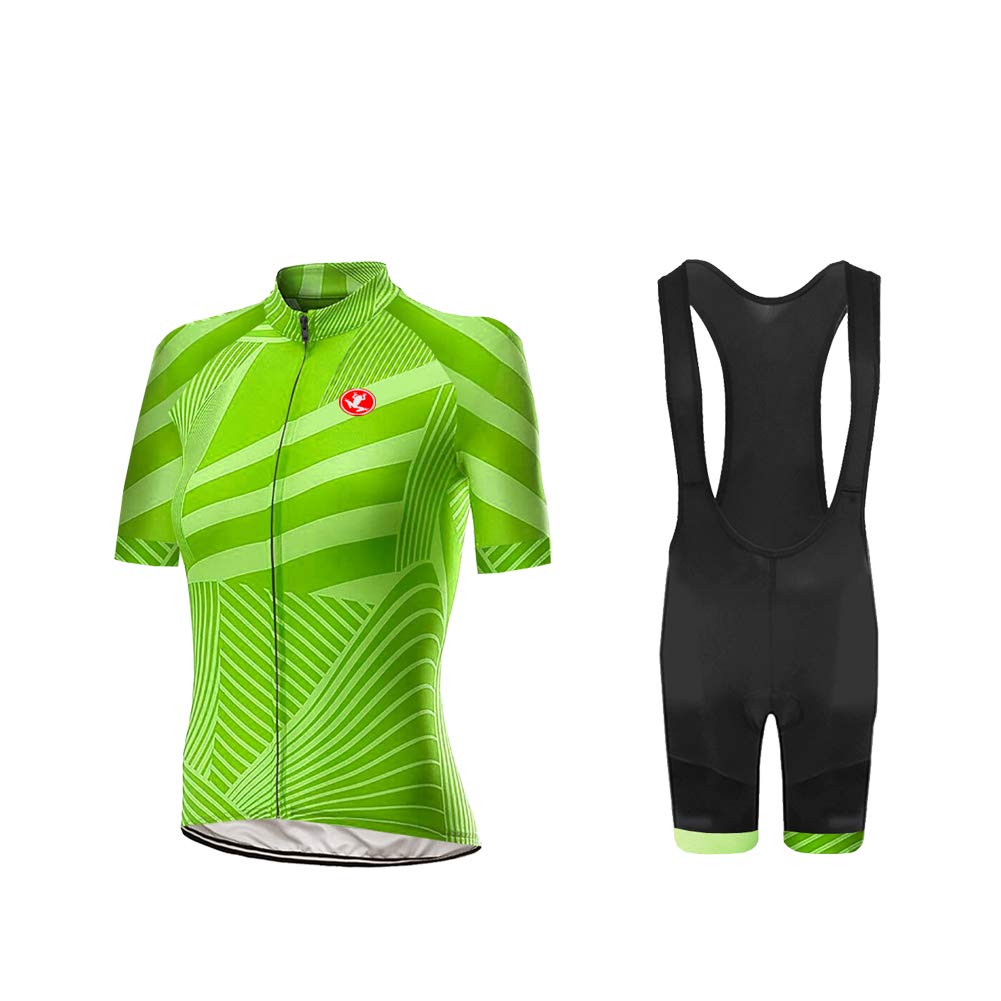 UGLY FROG Traje Ciclismo Mujer para Verano, Ciclismo Maillot y Culotte Ciclismo Culote Bicicleta con 20D Gel Pad para Deportes al Aire Libre Ciclo Bicicleta