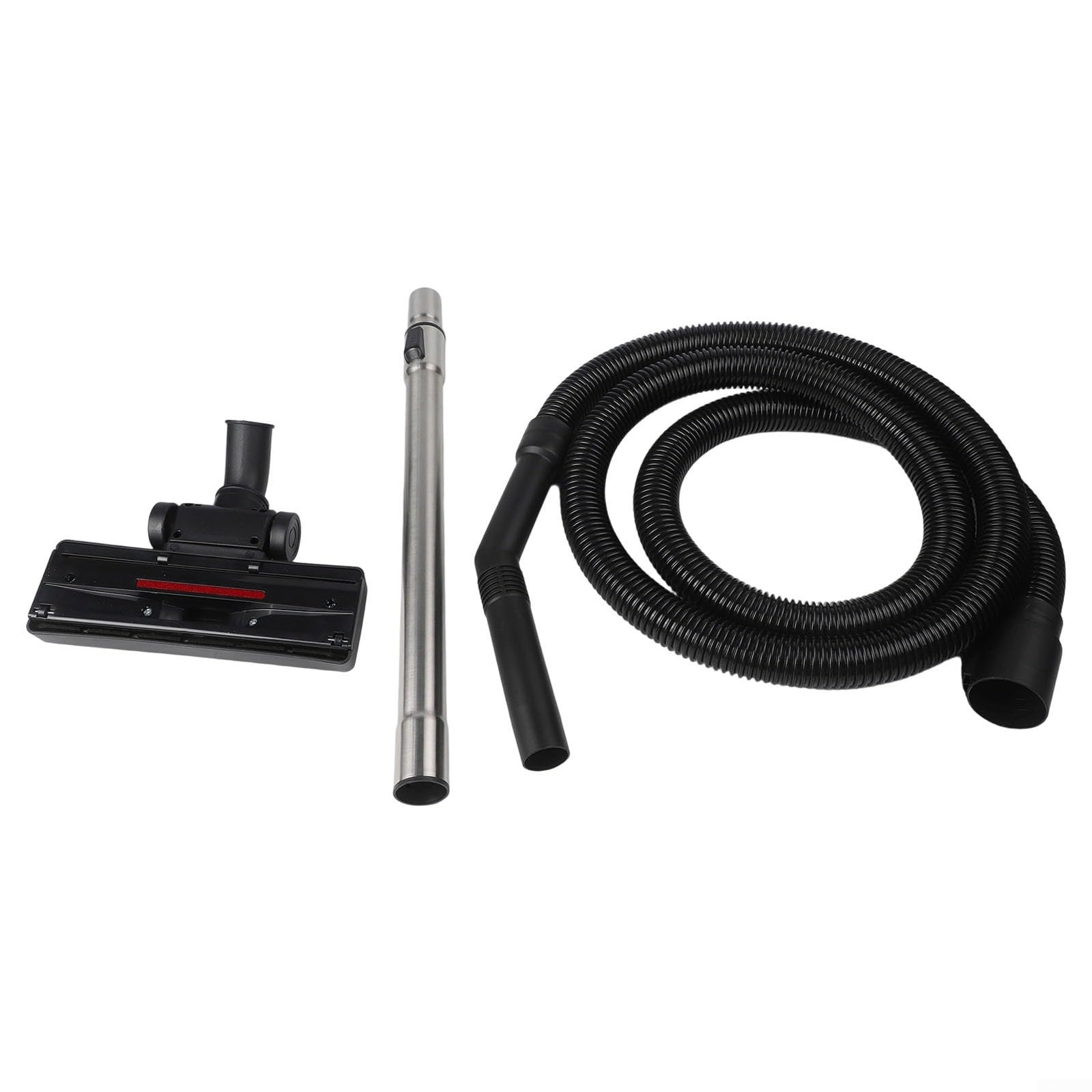 Juego de manguera de cepillo de piso para Karcher WD3 WD5 para aspiradoras MV3 SE Series, kit de extensión de tubo de succión de acero inoxidable