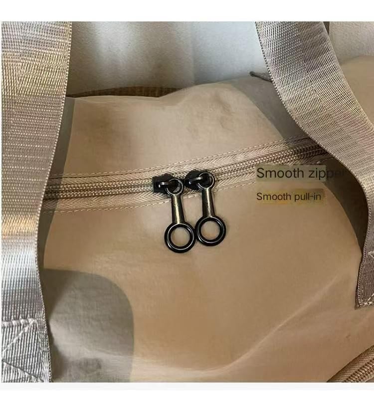 Bolsa de gimnasio pequeña de 35 cm, unisex, con correa ajustable, perfecta para viajes y deportes, ligera y portátil (A-5)2