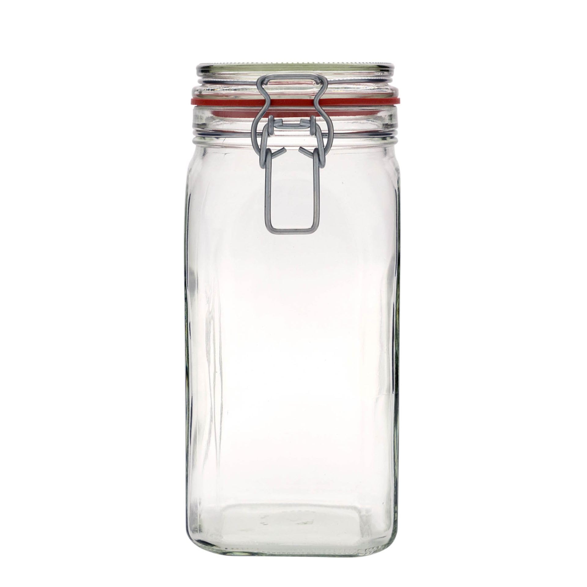 12 Drahtbügelgläser 1540ml | luftdichte Vorratsgläser, Einmachgläser | Ideal zur Aufbewahrung von Lebensmitteln in der Küche | Mehl, Zucker, Kaffee, Pasta, Reis, Müsli | Made in Germany
