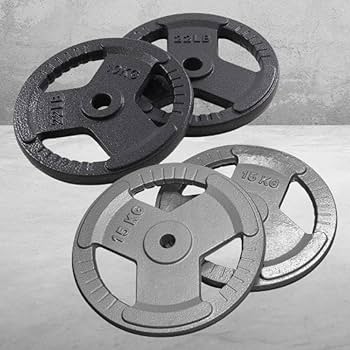 10kg 、20kg各2枚、28mm用 バーベルプレート。 10kg 、20kg各2枚、28mm用 バーベルプレート。