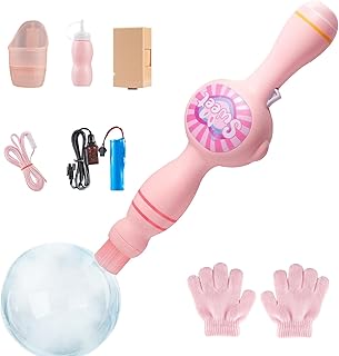Máquina de Burbujas de Humo, VAR-ita mágica de Fog Burbujas, iluminación Colorida para Fabricantes de Burbujas para niños, soplador eléctrico Creativo con Efectos Vibrantes, máquina de VAR-ita