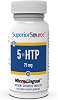 Superior Source 5-HTP 75 mg - Natural Supplement Aids Restful Sleep & Neurotransmitter Functions - Brain Health & Function Support - 5-Hydroxytryptophan Supplement - 60 Instant Dissolve Tablets