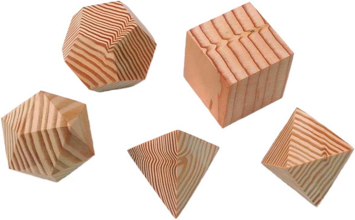 Platonic Solids in Wood