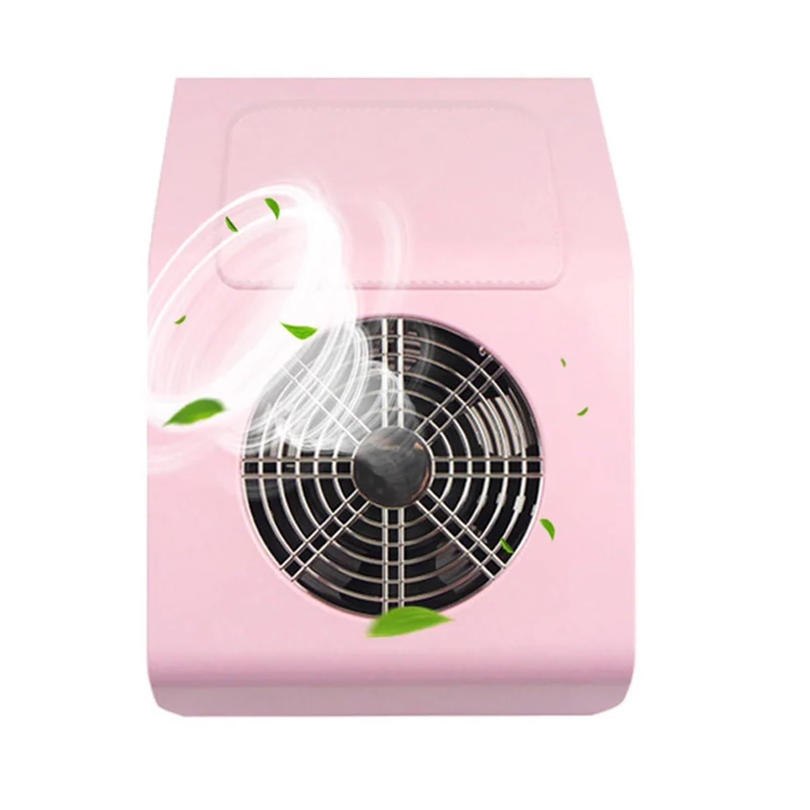 Aspirador UñAs, Máquina recolectora de polvo de uñas for herramientas de manicura y pedicura, herramienta artística de succión fuerte, ventilador de uñas de 40W for aspiradora de manicura(Pink)