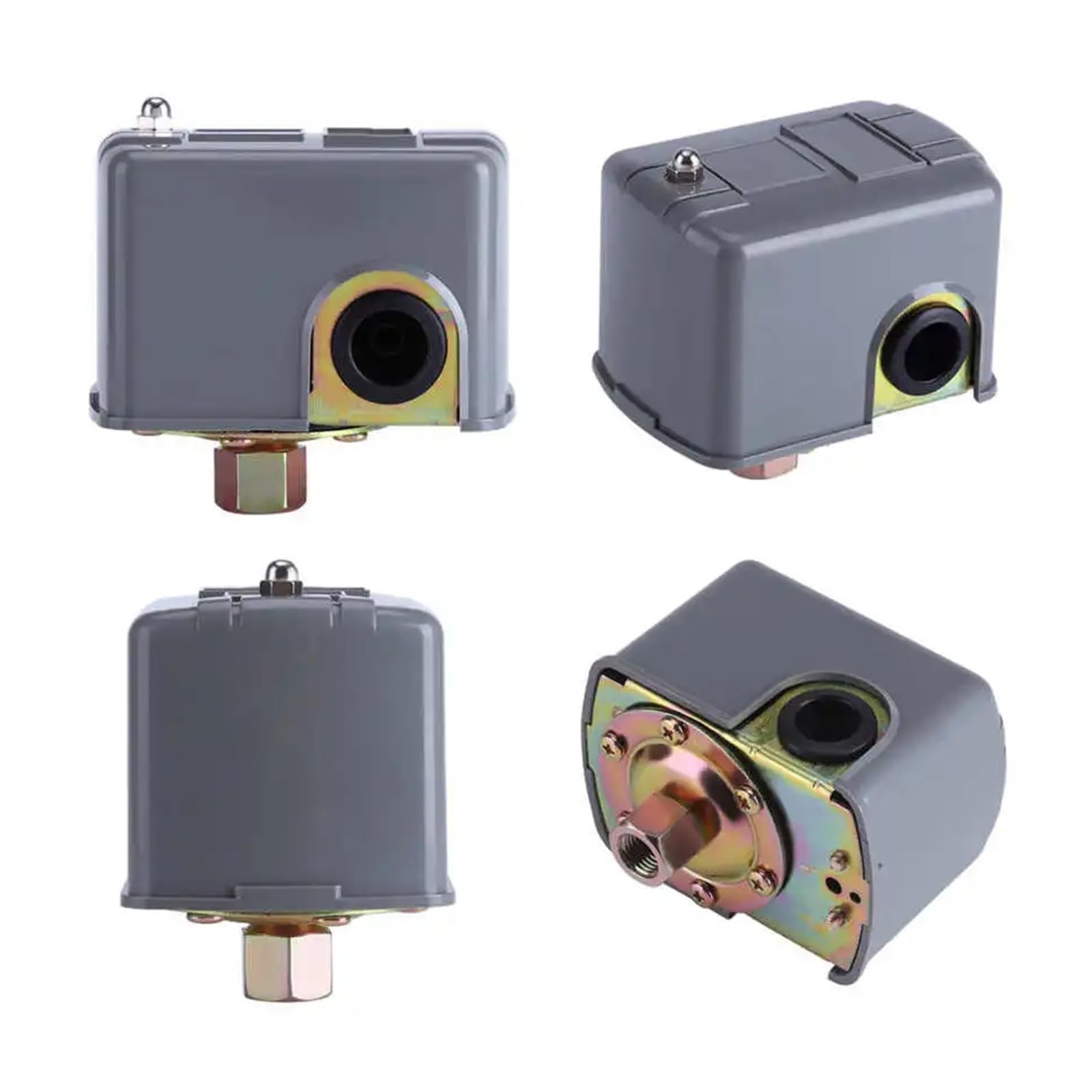 Regulador de presión, Interruptor De Presión Bomba Agua, Accesorios, Controlador, Contactos Cobre, 5 Uds,para compresor(30-50PSI)