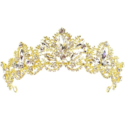 AOPRIE Apollo - Tiaras y coronas de piedra mágica para mujer, accesorios para el cabello de cristal para bodas, bailes, fiestas de cumpleaños, disponible en Yaxa Peru