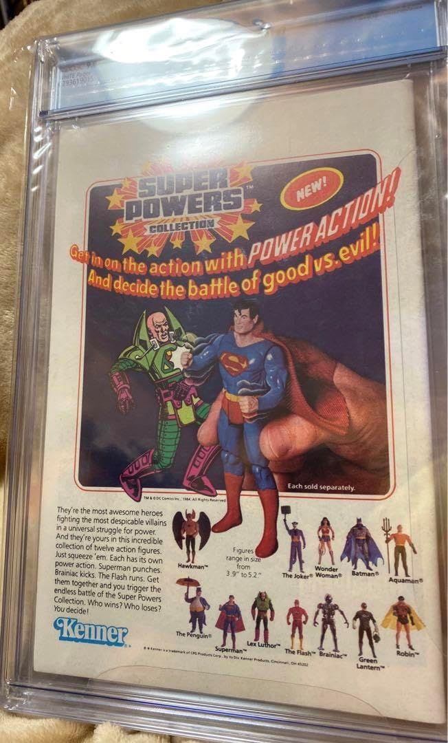 CRISIS on infinite Earth CGC9.0 アメコミリーフCrisis on Infinite