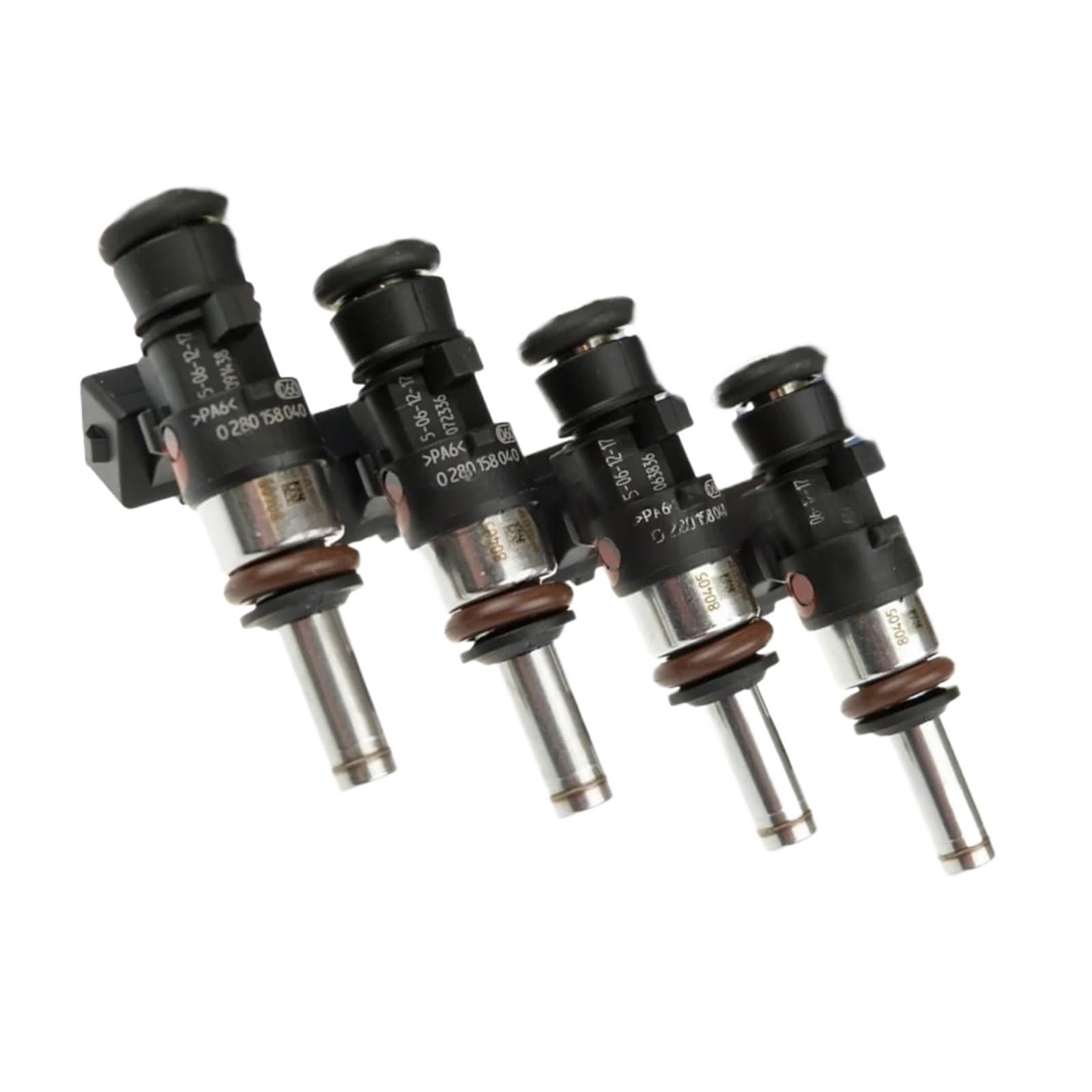 4pcs 9648129380 980cc Fuel Injectors Compatible with Bosch Nozzle Valve EV14KT Petrol 0280158040
