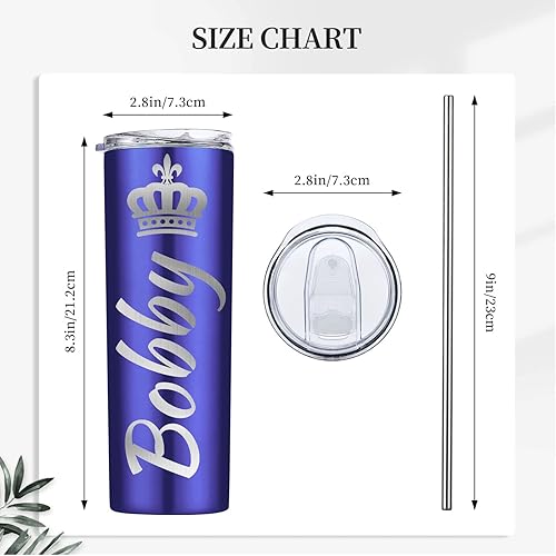 Miniatura 10 de Vasos personalizados con nombre, flor de nacimiento, vaso con aislamiento personalizado, grabado personalizado, cumpleaños, Navidad, dama de honor,