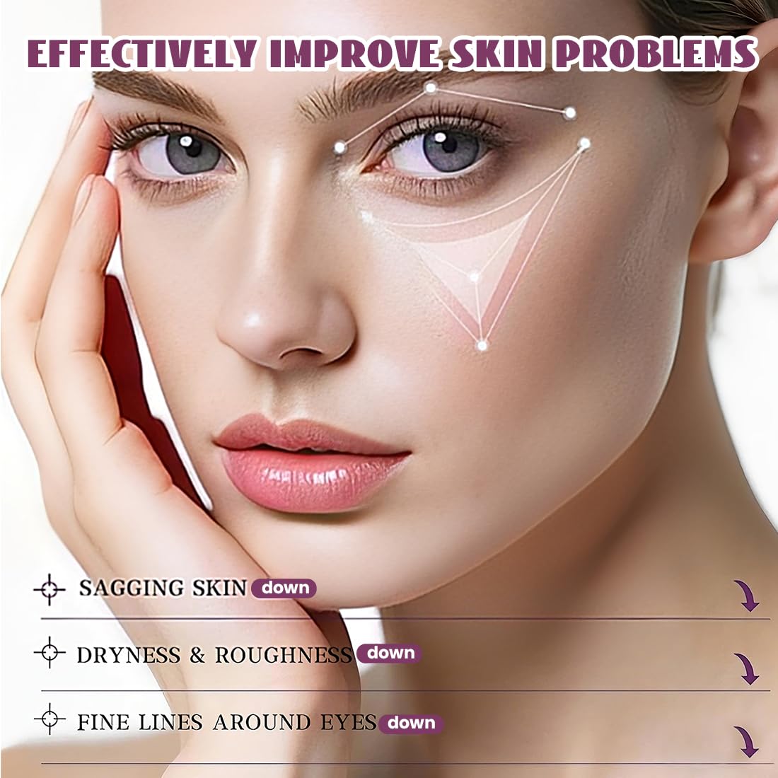 Stick Multi Balm Volume – Idratazione e Rassodamento per Viso, Occhi e Collo, Balsamo al Collagene Anti-Invecchiamento, Cura Intensiva e Applicazione Veloce