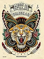 Libro de tatuajes para colorear 8498018897 Book Cover