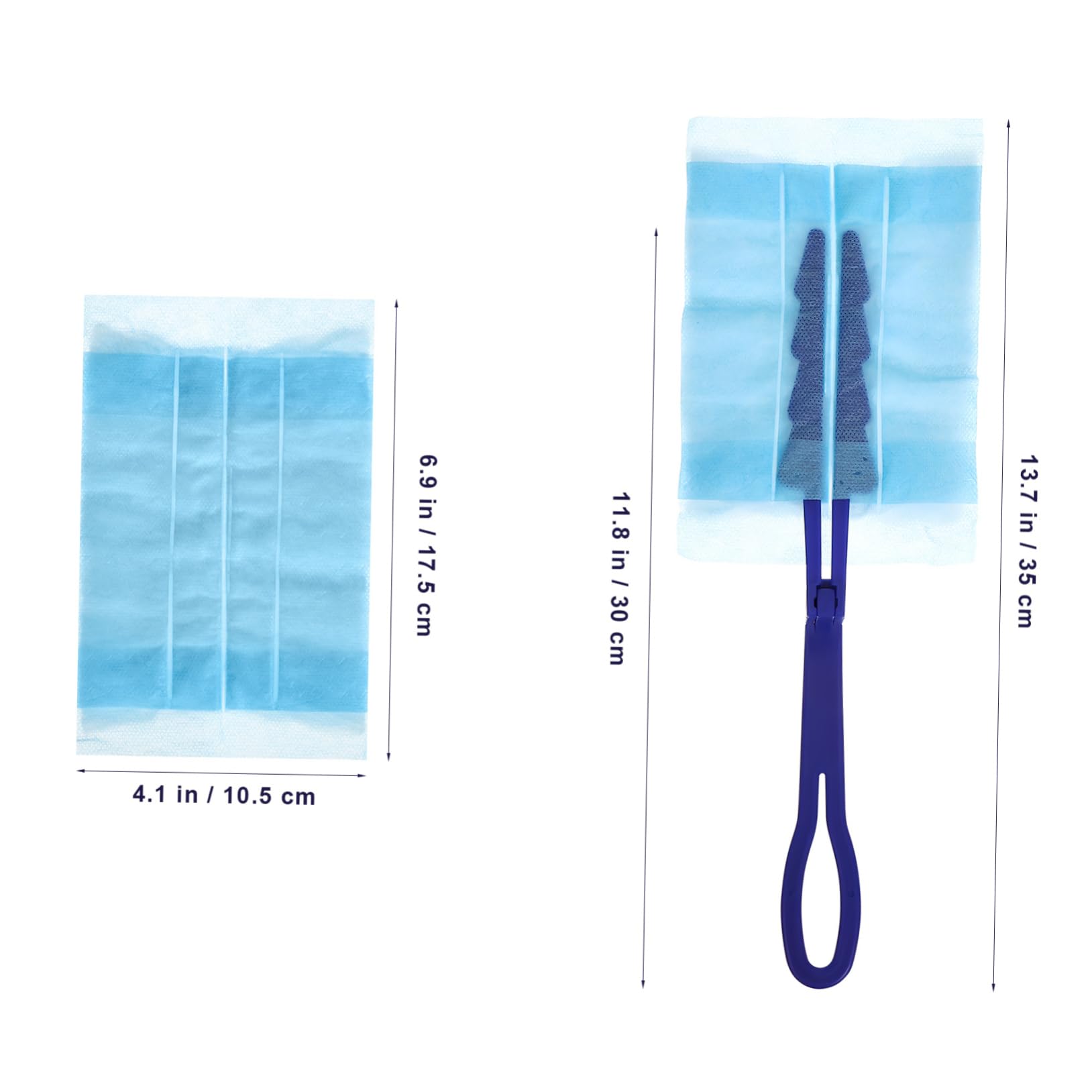 Mobestech 2sets Duster Elettrico Con Ricariche Panno Elettrostatico Per Pulizia Di Ventilatori Fessure e Finestre Teste Manico