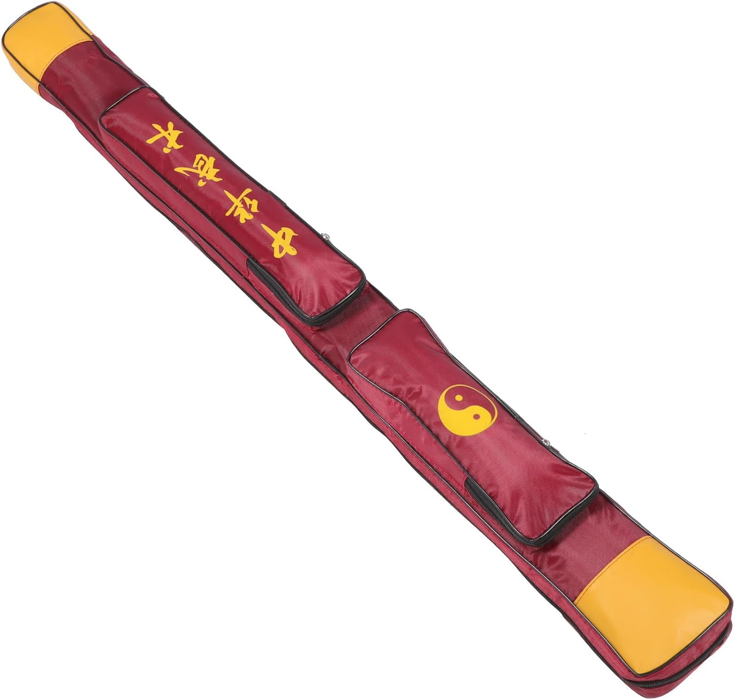 SOLUSTRE Thick Canvas Carrying Bag with Zipper Closure and Space-saving Design for Outdoor Travel, Multifunctional Protective Cover Suitable for Chinese Martial Arts Swords