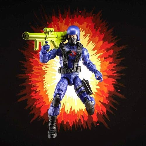 Miniatura 4 de G.I. Joe Retro Cobra Trooper (Cobra Enemy) - Figura de acción exclusiva de 3.75 pulgadas