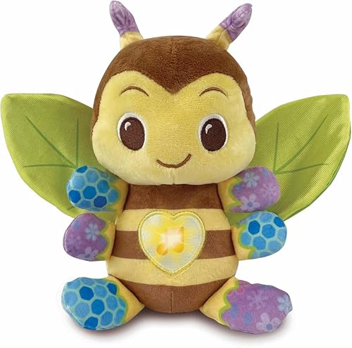 VTech Busy Musical Bee  Juguete interactivo y sensorial con luces y música  Adecuado para edades de 3 a 24 meses  Versión en inglés